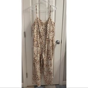 NWOT Old Navy Cheetah Jumpsuit